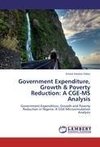 Government Expenditure, Growth & Poverty Reduction: A CGE-MS Analysis