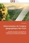 Détermination de l'origine géographique des fruits