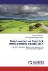 Rural women in livestock management Baluchistan