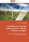 Faisabilité de l'énergie éolienne dans la ville de Niamey au Niger: