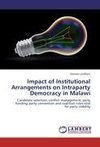 Impact of Institutional Arrangements on Intraparty Democracy in Malawi