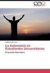 La Autonomía en Estudiantes Universitarios