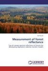 Measurement of forest reflectance