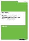 Möglichkeiten und Grenzen der Liberalisierung der europäischen Trinkwasserversorgung