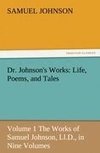 Dr. Johnson's Works: Life, Poems, and Tales