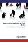 Determinants of Age at First Birth: