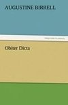 Obiter Dicta