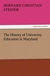 The History of University Education in Maryland