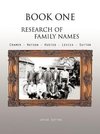 Book One Research of Family Names