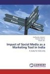 Impact of Social Media as a Marketing Tool in India