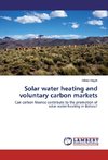 Solar water heating and voluntary carbon markets