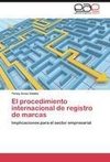 El procedimiento internacional de registro de marcas