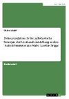 Dekonstruktion als literarästhetische Strategie der Großstadtdarstellung in den 'Aufzeichnungen des Malte Laurids Brigge'