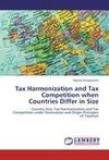 Tax Harmonization and Tax Competition when Countries Differ in Size