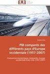 PIB comparés des différents pays d'Europe occidentale (1957-2007)