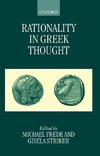 Rationality in Greek Thought