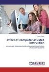 Effect of computer assisted instruction