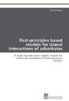 First-principles based models for lateral interactions of adsorbates