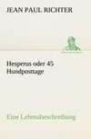 Hesperus oder 45 Hundposttage