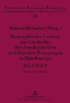 Biographisches Lexikon zur Geschichte der demokratischen und liberalen Bewegungen in Mitteleuropa