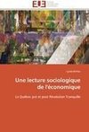 Une lecture sociologique de l'économique