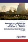 Development of Modelica Library for Dynamics Simulation of CHP Plant