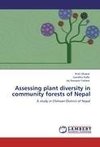 Assessing plant diversity in community forests of Nepal