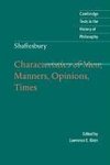 Characteristics of Men, Manners, Opinions, Times