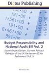 Budget Responsibility and National Audit Bill Vol. 2