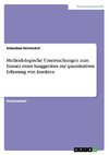 Methodologische Untersuchungen zum Einsatz eines Sauggerätes zur quantitativen Erfassung von Insekten