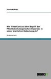 Wie leitet Kant aus dem Begriff der Pflicht den kategorischen Imperativ in seiner dreifachen Bedeutung ab?