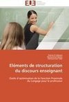 Eléments de structuration du discours enseignant