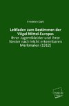 Leitfaden zum Bestimmen der Vögel Mittel-Europas