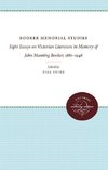 BOOKER MEMORIAL STUDIES