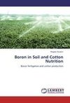 Boron in Soil and Cotton Nutrition