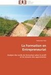 La Formation en Entrepreneuriat