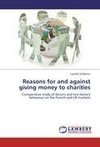 Reasons for and against giving money to charities