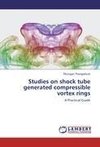 Studies on shock tube generated compressible vortex rings