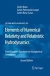 Elements of Numerical Relativity and Relativistic Hydrodynamics