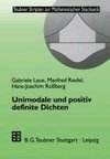 Unimodale und positiv definite Dichten