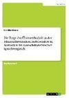 Die Frage der Übersetzbarkeit in der Filmsynchronisation, insbesondere in Komödien, im deutsch-französischen Sprachvergleich