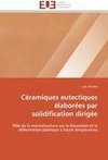 Céramiques eutectiques élaborées par solidification dirigée