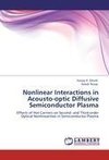 Nonlinear Interactions in Acousto-optic Diffusive Semiconductor Plasma