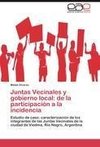 Juntas Vecinales y gobierno local: de la participación a la incidencia