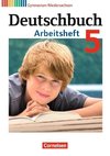 Deutschbuch 5. Schuljahr. Arbeitsheft mit Lösungen. Gymnasium Niedersachsen