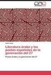 Literatura árabe y los poetas españoles de la generación del 27