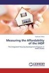 Measuring the Affordability of the IHDP