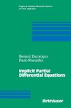 Implicit Partial Differential Equations