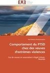 Comportement du PTSD chez des veuves d'extrèmes violences