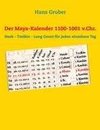 Der Maya-Kalender 1100-1001 v.Chr.